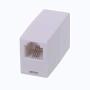 RJ11 6P4C Phone Line Coupler,Inline Couplers,Modular Female to Female Straight Telephone Extension Cord Coupler Adapter Jack,White