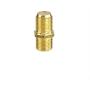 VCE 5-Pack Coaxial Cable Connector, F-Type Coax RG6 Cable Extension Adapter Gold Plated