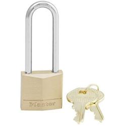 Master Lock 130EURDLJ 30mm Brass Padlock Long Shackle