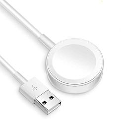 Wireless Charger Compatible with Watch Series 6, 5, 4, 3, 2, 1 – Magnetic Charging Cable – Fast Charging Portable Charger – Long Cord (1)