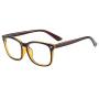 Maxjuli Blue Light Blocking Glasses,Computer Reading/Gaming/TV/Phones Glasses for Women Men(Brown)