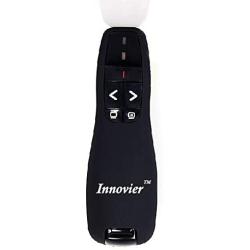 Innovier Power Point Presenter Clicker with Dust Proof Pouch for Wireless Presenter Remote Presentation USB Control PowerPoint PPT Clicker for MAC/PC/Keynote
