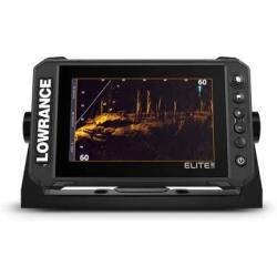 Lowrance Elite FS 7 Fish Finder with Active Imaging 3-in-1 Transducer, Preloaded C-MAP Contour+ Charts