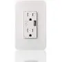 Smart Wi-Fi Light Switch, Works with Alexa, Google Home Compatible, iOS Android Smartphone Wireless Control, No Hub Required, Timer Schedule, Switch On Off (Wall Outlet)