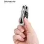 ELOHEI for Audi Key Fob Cover Case,Premium Soft TPU Stripes 360 Degree Full Protection Key Shell Key Case Cover Compatible with Audi A1 A3 Q3 Q7 R8 A6L TT (Silver)