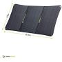Goal Zero Nomad 20, Foldable Monocrystalline 20 Watt Solar Panel with 8mm + USB Port, Portable Solar Panel Charger. Lightweight 18-22V 20W Solar Panel Charger with Adjustable Kickstand