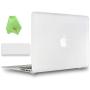 UESWILL Case Compatible with MacBook Air 13 inch 2010-2017 Release Model A1466 A1369, Hard Shell Case with Clear Keyboard Cover + Microfiber Cloth, Frosted Clear