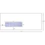 500#10 Self Seal Security Single Window Envelopes-Designed for Business Statements, Computer printed Checks, QuickBooks Invoices - 4 1/8 X 9 1/2 - Made in the USA