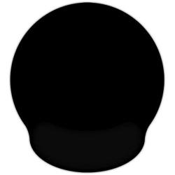 Mouse Pads for Computers Ergonomic Memory Foam Nonslip Plain Black Wrist Support--Lightweight Rest Mousepad for Office,Gaming,Computer, Laptop & Mac,Pain Relief,at Home Or Work (Plain Black)