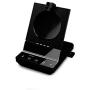 Sennheiser SDW 5016 (507016) Single-Sided Wireless DECT Headset for Desk Phone Softphone/PC& Mobile Phone Connection Dual Microphone Ultra Noise-Canceling, Black, 3 inches