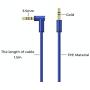 SINDERY Replacement Audio Cable Cord Wire with in-line Microphone and Control Compatible with Beats by Dr Dre Headphones Solo/Studio/Pro/Detox/Wireless/Mixr/Executive/Pill (Blue)