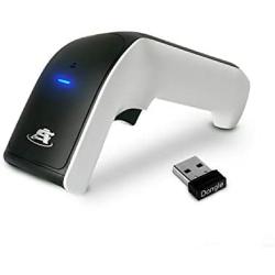 ScanAvenger Wireless 2D Bluetooth Barcode Scanner: 3-in-1 Hand Scanners - Cordless, Rechargeable 1D and 2D Scan Gun for Inventory Management -Portable, Handheld, USB Bar Code/QR Code Reader