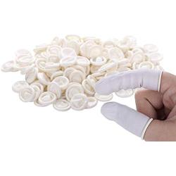 RuoFeng Latex Finger Cots for Electronic Maintenance Medicine Jewelry Cleaning Cosmetology and Other Applications (Pack of 1000)