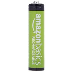 Amazon Basics 12-Pack AAA Rechargeable Batteries, 800 mAh, Pre-charged