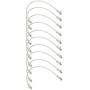 iMBAPrice 1 Cat5e Network Ethernet Patch Cable, 10 Pack, White (IMBA-CAT5-01WT-10PK)