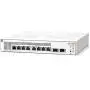 Aruba Instant On 1930 8-Port PoE Gb Ethernet 8xGE PoE (124W), 2X 1G SFP, L2+ Smart Switch US Cord (JL681A#ABA)