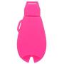 SEGADEN Silicone Cover Protector Case Holder Skin Jacket Compatible with DODGE JEEP CHRYSLER 4 Button Smart Remote Key Fob CV4752 Rose