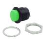 Twidec/10Pcs SPST AC250V/3A AC125V/6A Mini Off(ON) NO Momentary Push Button Switch Green R13-507G