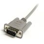 StarTech.com 6ft Straight Through Serial Cable - DB9 M/F (MXT100) Gray - M/F