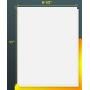 iLable 8.5'' x 11'' Full Sheet Sticker Paper for Laser & Inkjet Printers[150 Sheets,150 Labels]