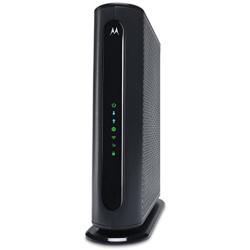MOTOROLA MG7540 16x4 Cable Modem Plus AC1600 Dual Band Wi-Fi Gigabit Router with DFS, 686 Mbps Maximum DOCSIS 3.0 - Approved by Comcast Xfinity, Cox, Charter Spectrum, More