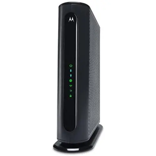 MOTOROLA MG7540 16x4 Cable Modem Plus AC1600 Dual Band Wi-Fi Gigabit Router with DFS, 686 Mbps Maximum DOCSIS 3.0 - Approved by Comcast Xfinity, Cox, Charter Spectrum, More MOTOROLA MG7540 16x4 Cable Modem Plus AC1600 Dual Band Wi-Fi Gigabit Router with DFS, 686 Mbps Maximum DOCSIS 3.0 - Approved by Comcast Xfinity, Cox, Charter Spectrum, More