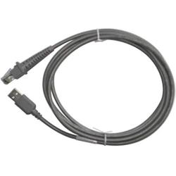 Datalogic Scanning 90A052065 Cable, USB, Type A, Enhanced Straight, Power Off Terminal, 2 m Size