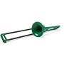 pInstrument Plastic pBone Trombone - Mouthpieces and Carrying Bag - Bb Authentic Sound for Student & Beginner - Durable ABS Construction - Green