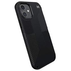 Speck Products Presidio2 Grip iPhone 12, iPhone 12 Pro Case, Black/Black/White