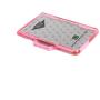 RFID Blocking Badge Holder Landscape DuoLite by Identity Stronghold - FIPS Approved Badge Holder - 100% USA Made (Pink)