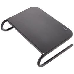 Amazon Basics Metal Computer Monitor Support Stand, Black, 8-Pack
