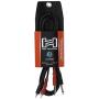 Hosa CPR-202 Dual 1/4'' TS to Dual RCA Stereo Interconnect Cable, 2 Meters