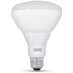 Feit Electric BR30DM/927CA/4 65W Equivalent 7.2 Watt Dimmable 650 Lumen E26 Base BR30 LED Light Bulb, 5''H x 3.75''D, 2700K Soft White, 4 Piece