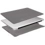 MOSISO Compatible with MacBook Air 13 inch Case (Models: A1369 & A1466, Older Version 2010-2017 Release), Protective Plastic Hard Shell Case & Keyboard Cover & Screen Protector, Gray