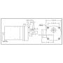 Dayton 6Z075 AC Gear Motor, 4.5 RPM, Open, 115V