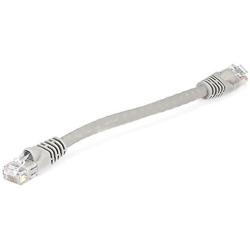 Monoprice 0.5FT 24AWG Cat6 550MHz UTP Ethernet Bare Copper Network Cable - Gray