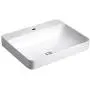 Kohler K-2660-1-0 Vitreous china Above counter Rectangular Bathroom Sink, 25.512 x 20.472 x 9.843 inches, White