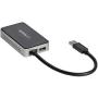 StarTech.com USB 3.0 to DVI Adapter with 1 Port USB Hub - 1920x1200 - External Video & Graphics Card - Dual Monitor Display Adapter - Supports Windows (USB32DVIEH)