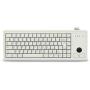 CHERRY G84 UltraSlim Keyboard w/Trackball (International), Light Gray - 83 Key