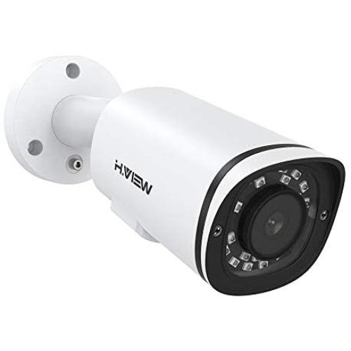 (Hikvision Compatible) 5MP PoE IP Bullet Camera Indoor Outdoor with Audio, Microphone, H.VIEW Video Surveillance Super HD Night Vision 100ft Home Security, ONVIF Compaliant, Wide Angle 2.8mm (Hikvision Compatible) 5MP PoE IP Bullet Camera Indoor Outdoor with Audio, Microphone, H.VIEW Video Surveillance Super HD Night Vision 100ft Home Security, ONVIF Compaliant, Wide Angle 2.8mm