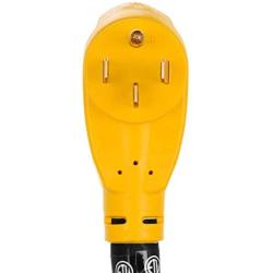 Camco 15 PowerGrip Heavy-Duty Outdoor 50-Amp Extension Cord for RV and Auto | Allows for Additional Length to Reach Distant Power Outlets | Built to Last (55194)