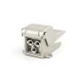 SNS FOV-N320 1/4'' NPT Spring Return Pneumatic Foot Operated Pedal Valve Switch 5 Way 2 Position with Protective Shield