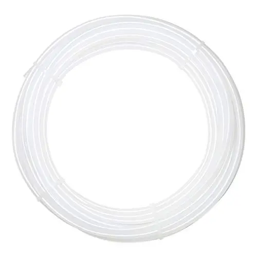 Tailonz Pneumatic Air Line 3/8 inch od White Pneumatic Nylon Tube 32.8ft Air Brake Tubing Nylon Hose