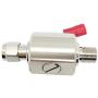Lightning Arrester F Type Male to Female 3GHz 75 ohm Cellular 2G 3G 4G LTE CATV Satellite with 90V Gas Tube Discharge Surge Arrester