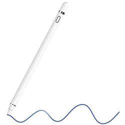 Stylus Pens for Touch Screens, Fine Point Stylist Pen Pencil Compatible with iPhone iPad Other Tablets (White)
