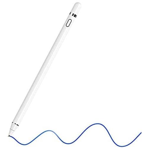 Stylus Pens for Touch Screens, Fine Point Stylist Pen Pencil Compatible with iPhone iPad Other Tablets (White)