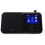 Grace Digital Mondo Elite Smart Internet Radio, Bluetooth, Wi-Fi, 7-Day Alarm – Microphone-Free (Black)
