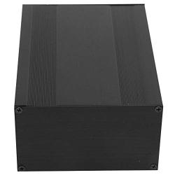 Aluminum Enclosure Case, Aluminum Project Box Electronic Enclosure Case, DIY Electronic Amplifier Printed Circuit Board Instrument Box, Electronic Project Case, 82.2 x 145 x 200mm