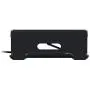 Razer Laptop Stand Chroma: Customizable Chroma RGB Lighting - Ergonomic Design - Anodized Aluminum Construction - 3x Port USB 3.0 Hub - Matte Black