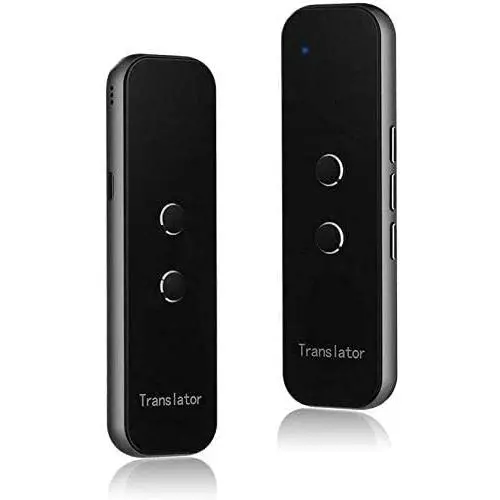 Language Translator Device, Two-Way Translator Device, Intelligent Language Translator Device, Electronic Voice Bluetooth Support 86 Language Translation, for Learning Travel Business